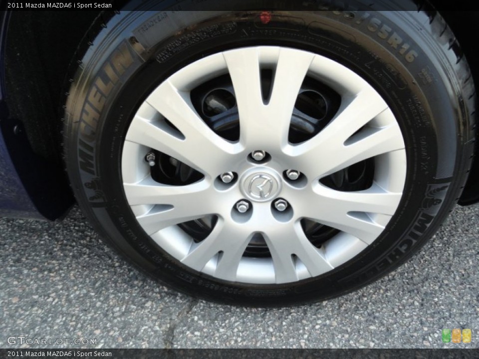 2011 Mazda MAZDA6 i Sport Sedan Wheel and Tire Photo #51980222