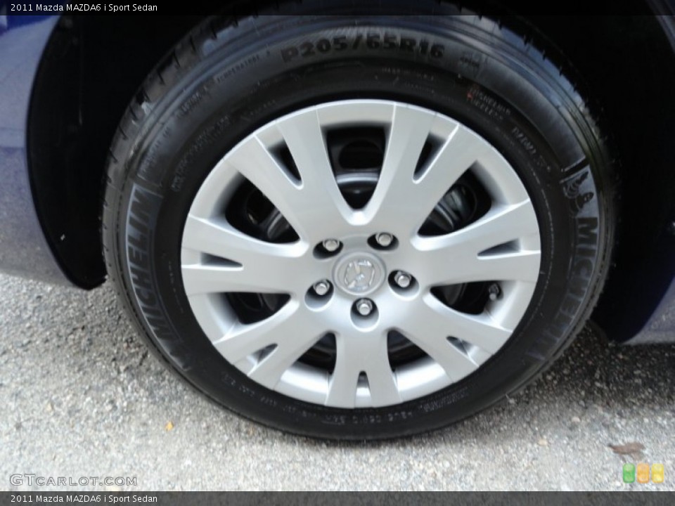 2011 Mazda MAZDA6 i Sport Sedan Wheel and Tire Photo #51980231