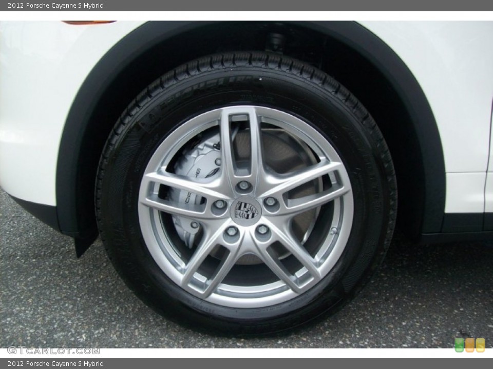 2012 Porsche Cayenne S Hybrid Wheel and Tire Photo #51980672