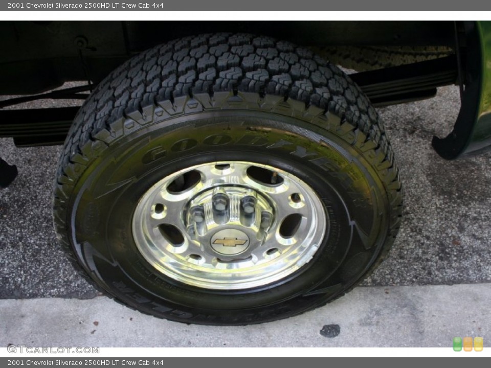 2001 Chevrolet Silverado 2500HD LT Crew Cab 4x4 Wheel and Tire Photo #51981527