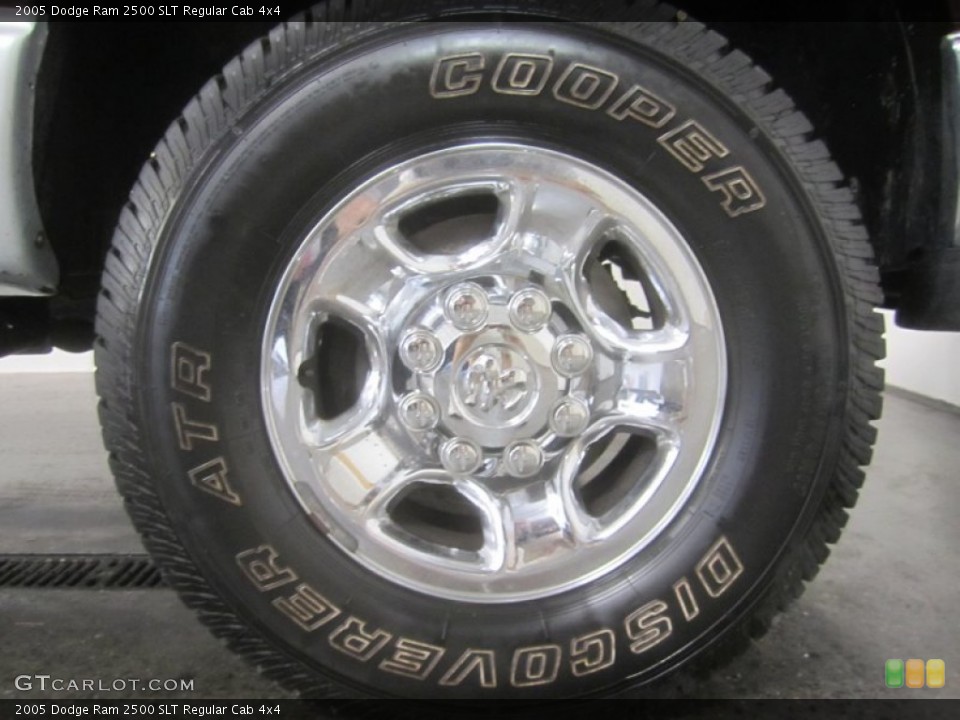 2005 Dodge Ram 2500 SLT Regular Cab 4x4 Wheel and Tire Photo #51989831