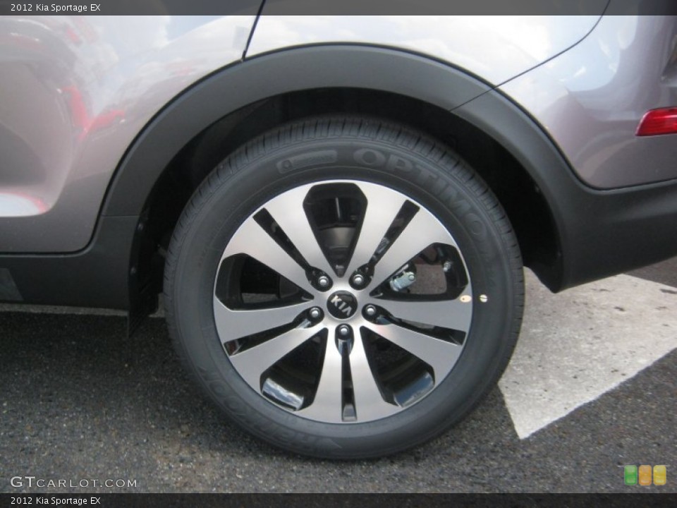 2012 Kia Sportage EX Wheel and Tire Photo #51997626