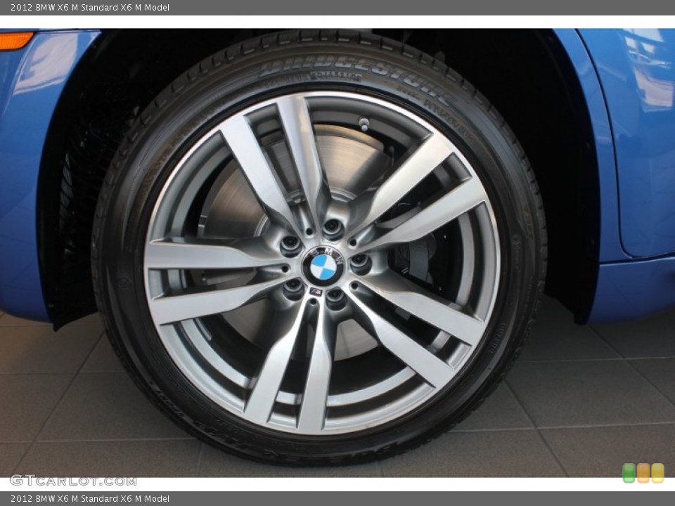 2012 BMW X6 M  Wheel and Tire Photo #52001019