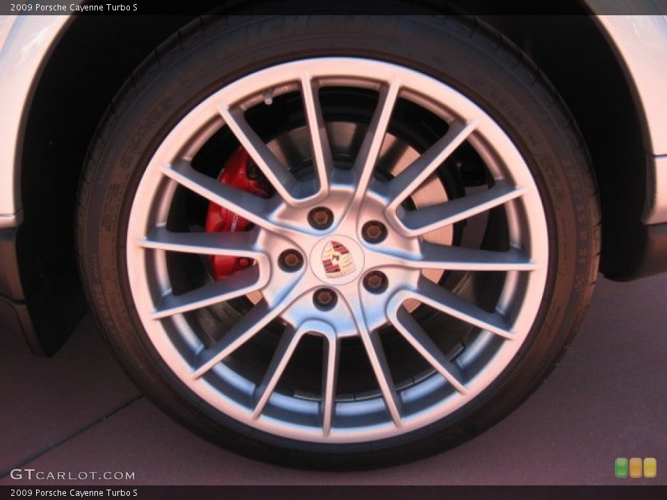 2009 Porsche Cayenne Turbo S Wheel and Tire Photo #52003224