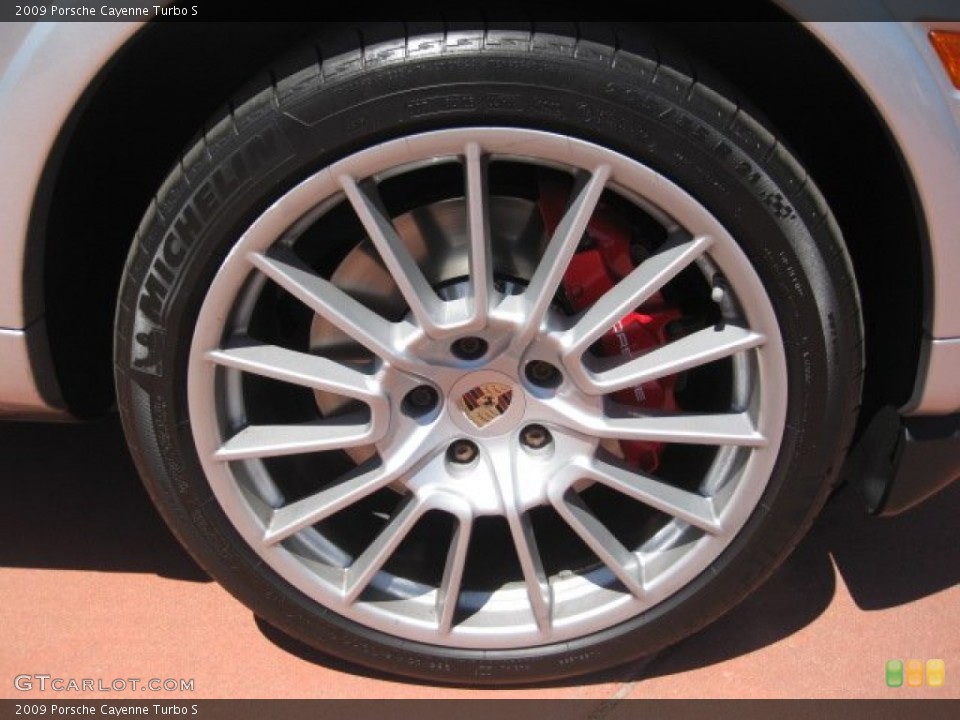 2009 Porsche Cayenne Turbo S Wheel and Tire Photo #52003254