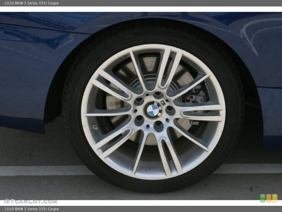 2010 BMW 3 Series 335i Coupe Wheel and Tire Photo #52010886