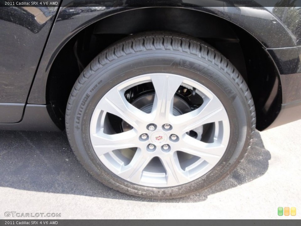 2011 Cadillac SRX 4 V6 AWD Wheel and Tire Photo #52010910