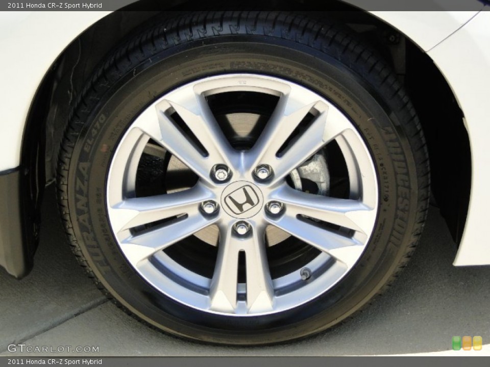 2011 Honda CR-Z Sport Hybrid Wheel and Tire Photo #52012134
