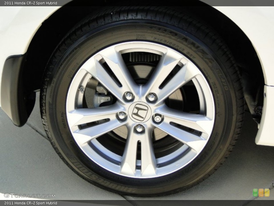 2011 Honda CR-Z Sport Hybrid Wheel and Tire Photo #52012149