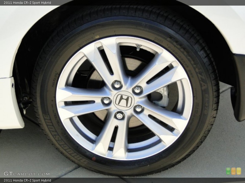 2011 Honda CR-Z Sport Hybrid Wheel and Tire Photo #52012164