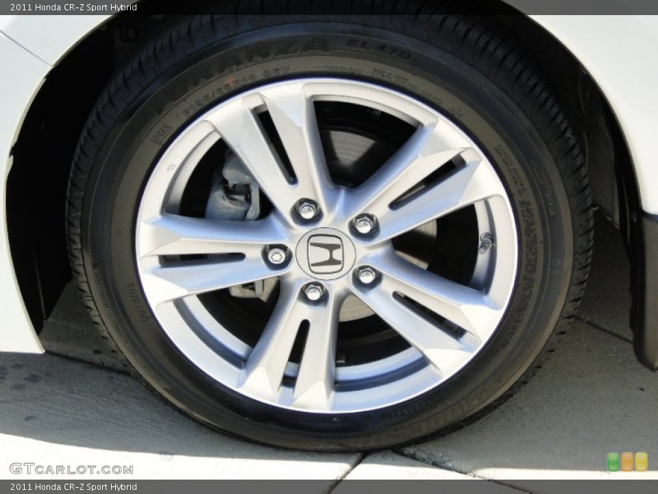 2011 Honda CR-Z Sport Hybrid Wheel and Tire Photo #52012179