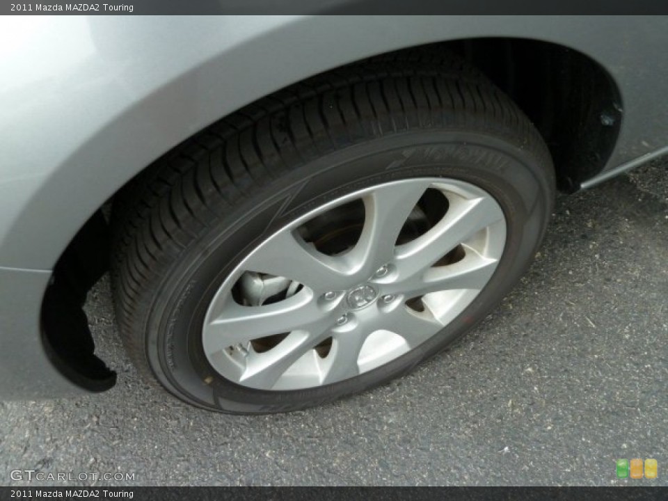 2011 Mazda MAZDA2 Touring Wheel and Tire Photo #52014231