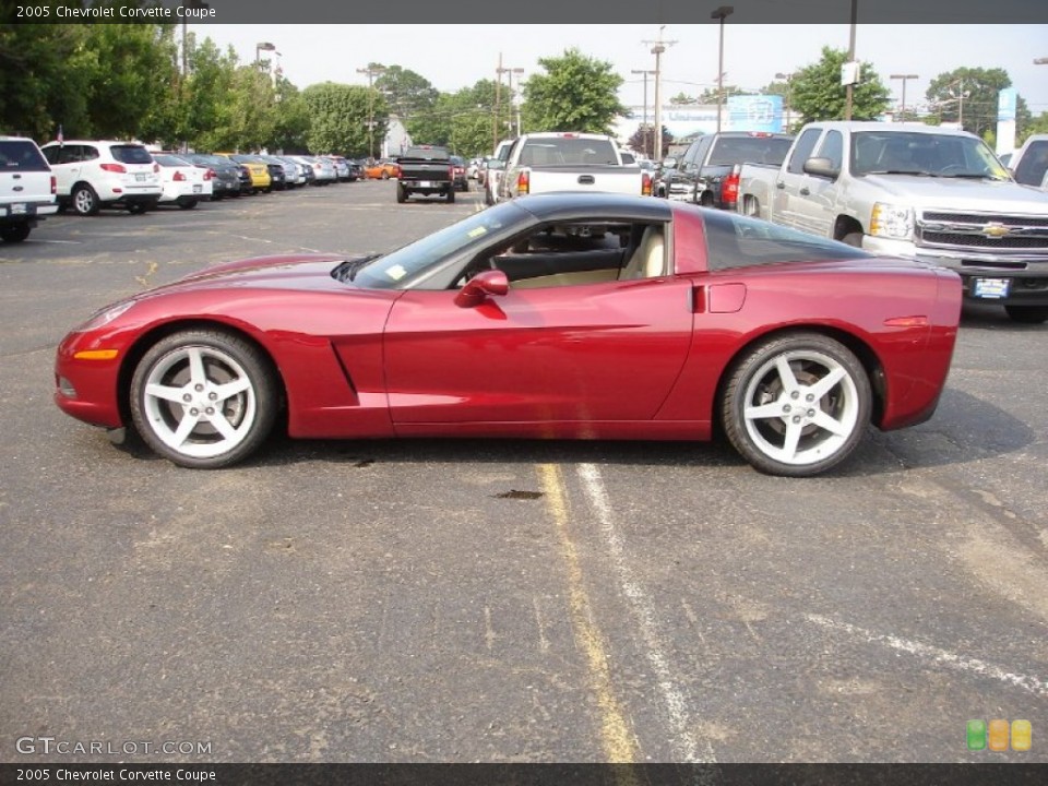 2005 Chevrolet Corvette Coupe Wheel and Tire Photo #52015350