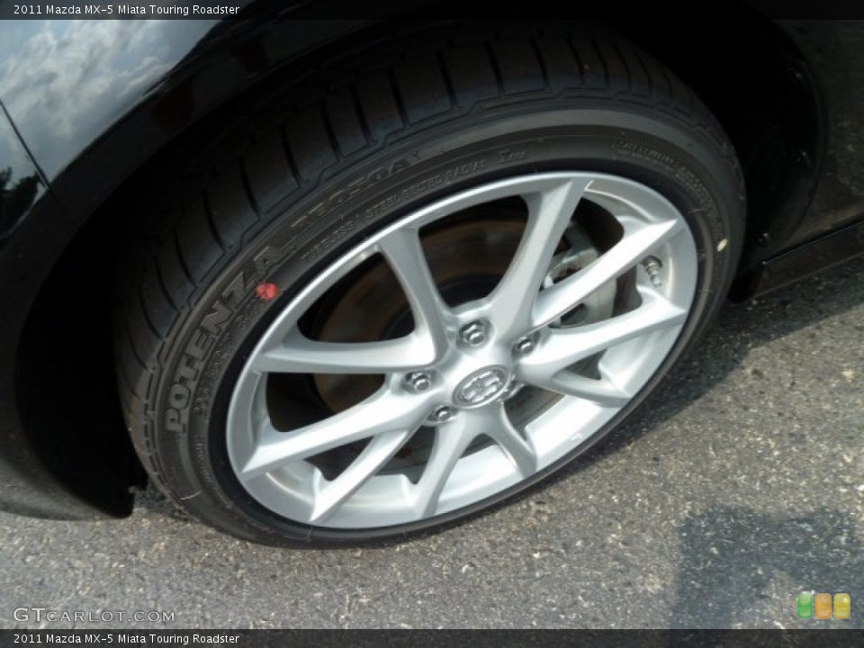 2011 Mazda MX-5 Miata Touring Roadster Wheel and Tire Photo #52016526