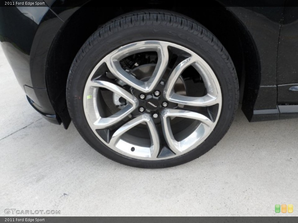 2011 Ford Edge Sport Wheel and Tire Photo #52016658