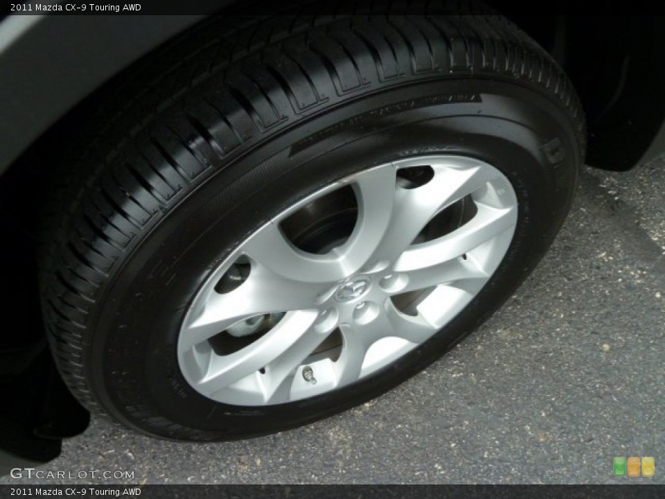 2011 Mazda CX-9 Touring AWD Wheel and Tire Photo #52016790