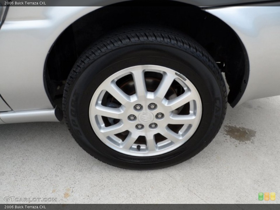 2006 Buick Terraza CXL Wheel and Tire Photo #52023666