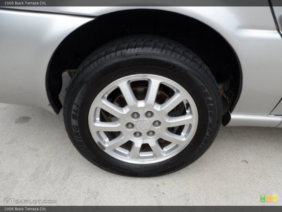 2006 Buick Terraza CXL Wheel and Tire Photo #52023681