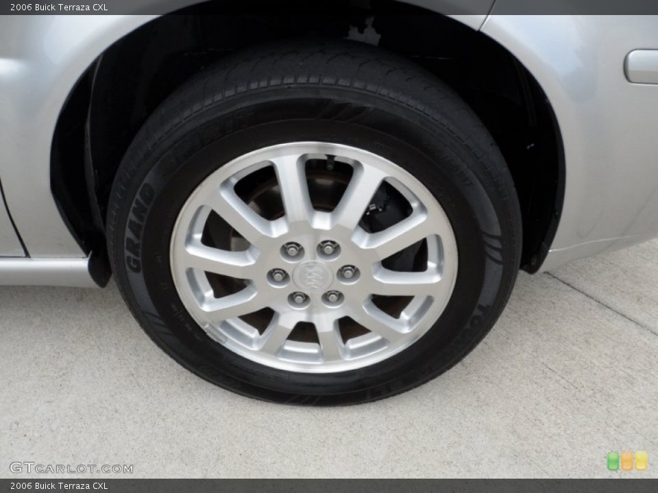 2006 Buick Terraza CXL Wheel and Tire Photo #52023696