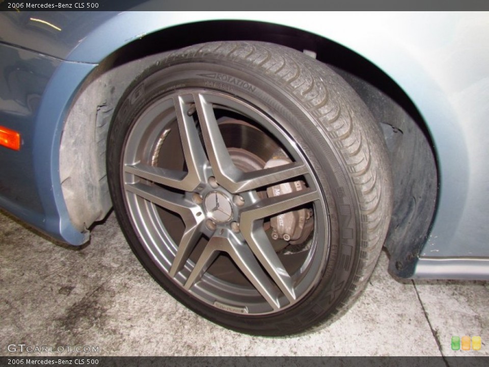 2006 Mercedes-Benz CLS 500 Wheel and Tire Photo #52025853