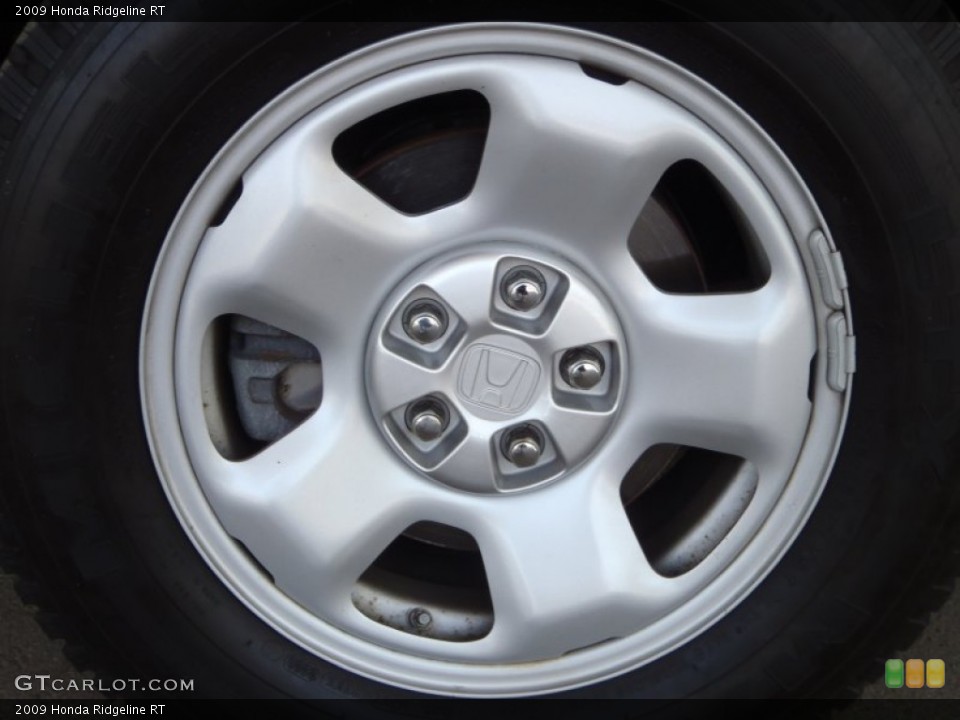 2009 Honda Ridgeline RT Wheel and Tire Photo #52028394