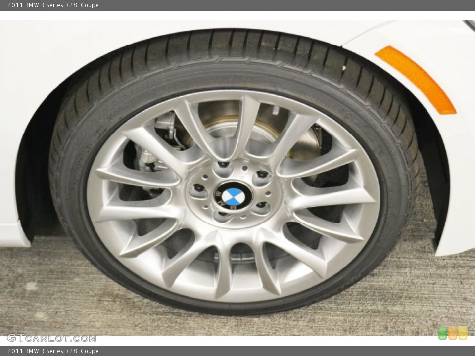2011 BMW 3 Series 328i Coupe Wheel and Tire Photo #52031148