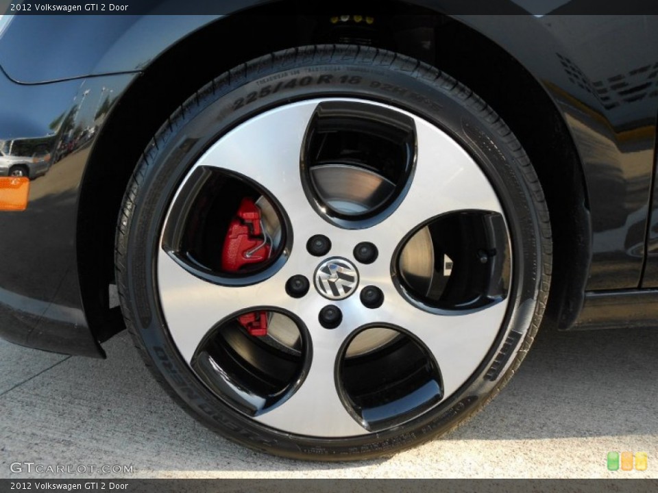 2012 Volkswagen GTI 2 Door Wheel and Tire Photo #52033530