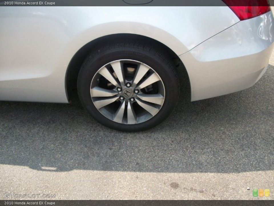 2010 Honda Accord EX Coupe Wheel and Tire Photo #52035837