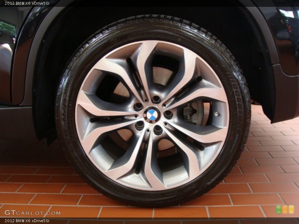 2012 BMW X6 xDrive50i Wheel and Tire Photo #52042961