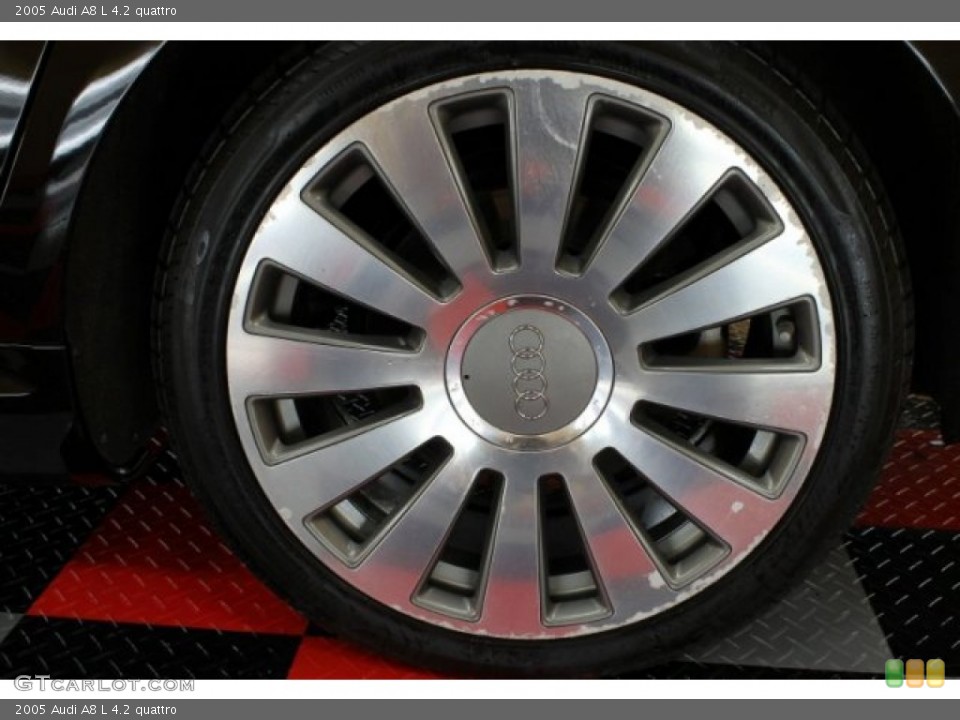 2005 Audi A8 L 4.2 quattro Wheel and Tire Photo #52043525