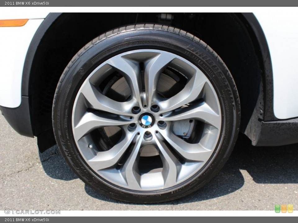 2011 BMW X6 xDrive50i Wheel and Tire Photo #52046558