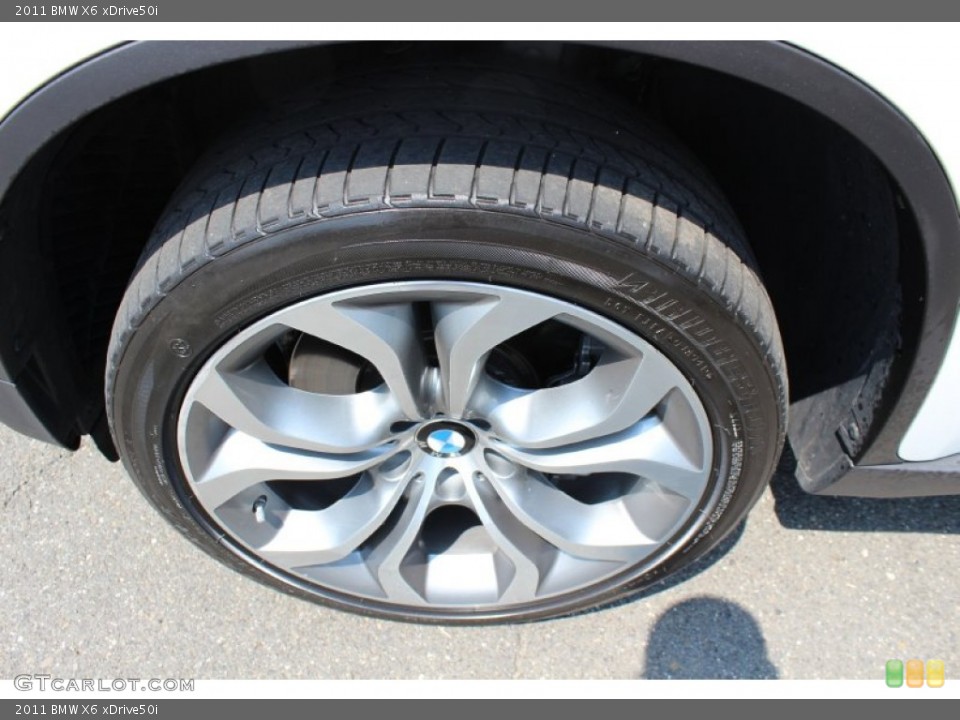 2011 BMW X6 xDrive50i Wheel and Tire Photo #52046573