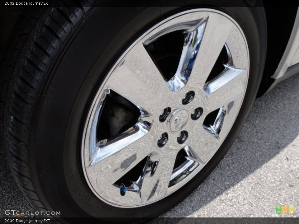 2009 Dodge Journey SXT Wheel and Tire Photo #52050299