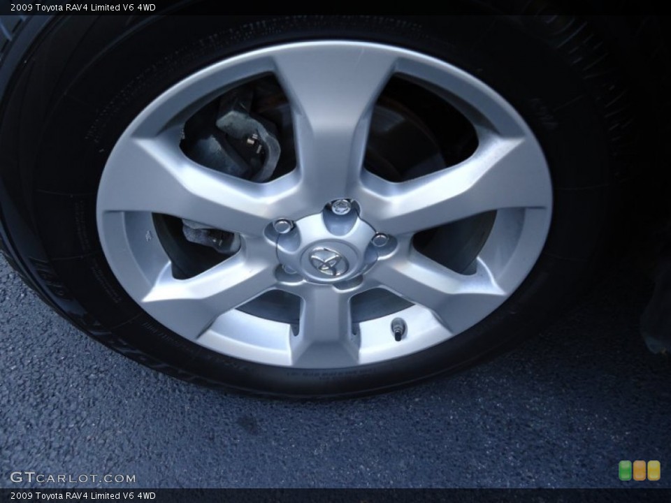 2009 Toyota RAV4 Limited V6 4WD Wheel and Tire Photo #52053755