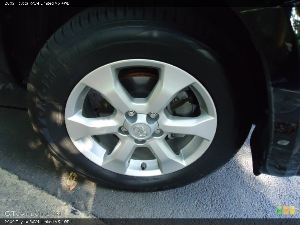 2009 Toyota RAV4 Limited V6 4WD Wheel and Tire Photo #52053767