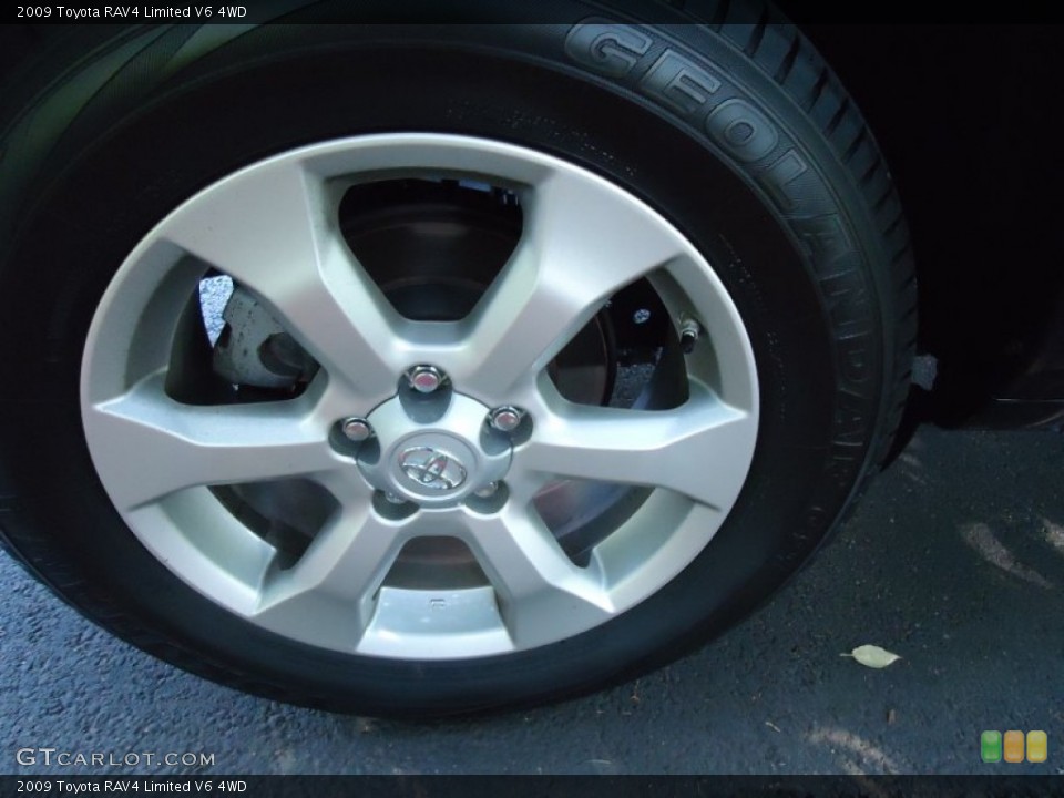 2009 Toyota RAV4 Limited V6 4WD Wheel and Tire Photo #52053788