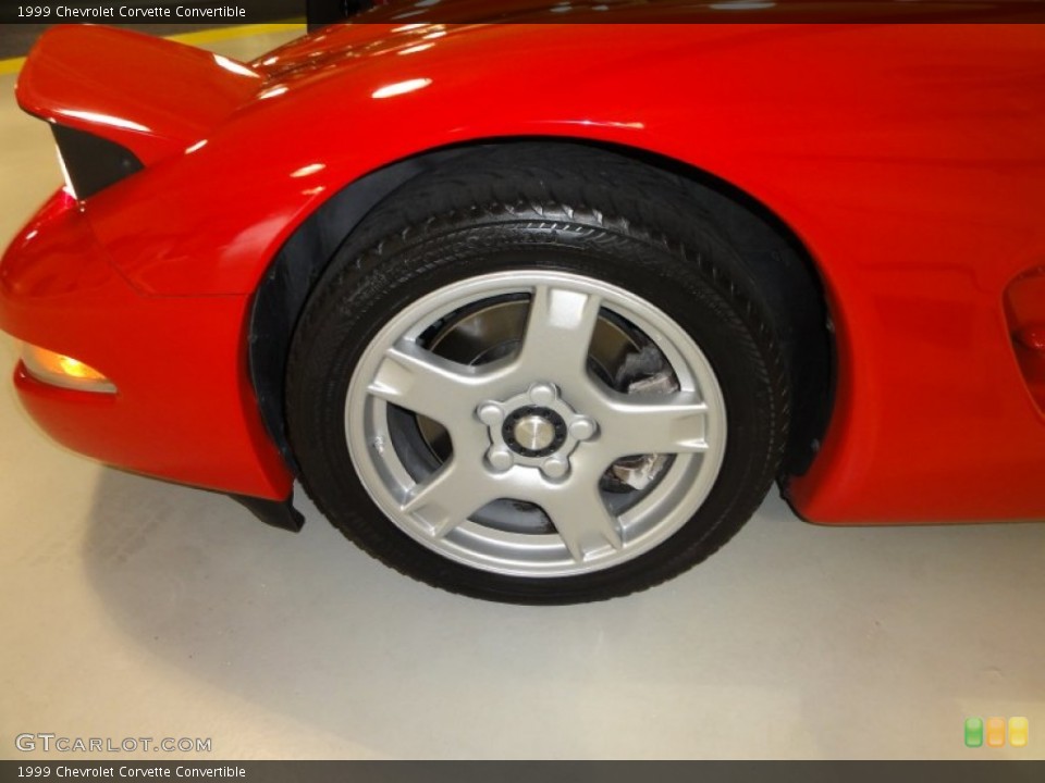 1999 Chevrolet Corvette Convertible Wheel and Tire Photo #52054625