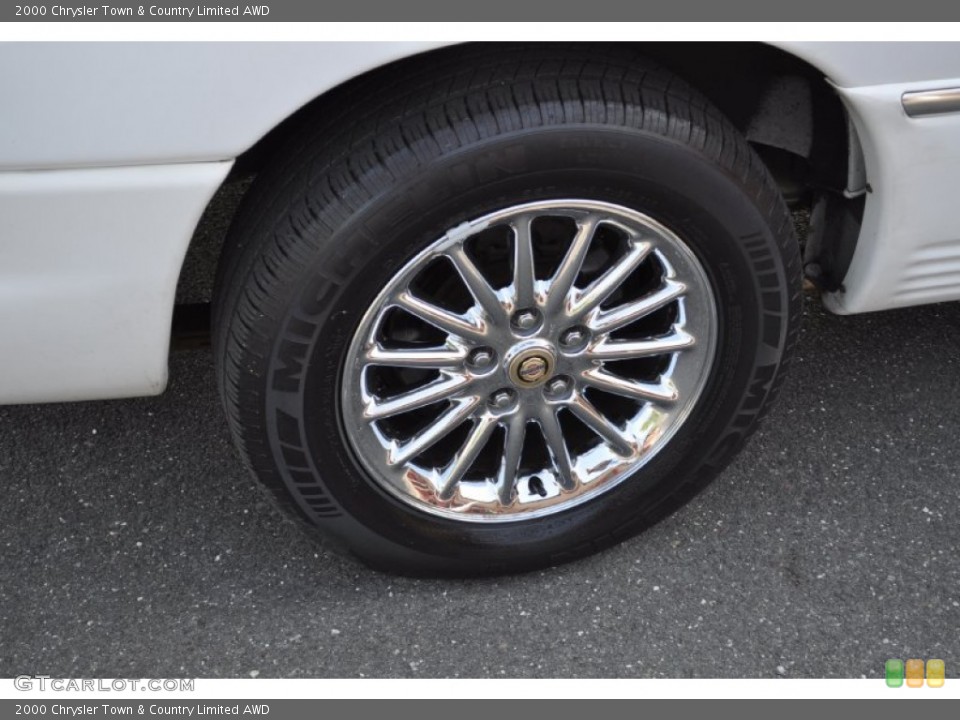2000 Chrysler Town & Country Limited AWD Wheel and Tire Photo #52056410
