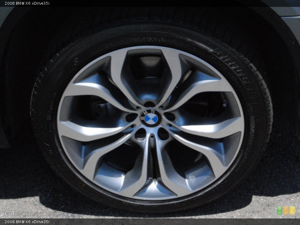 2008 BMW X6 xDrive35i Wheel and Tire Photo #52062422