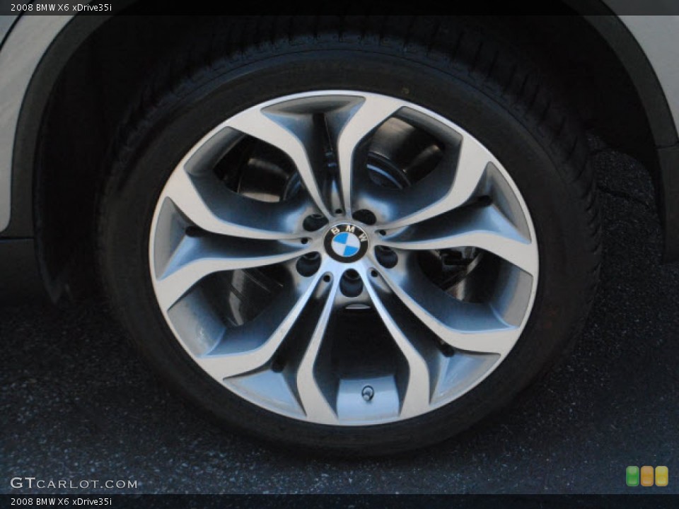 2008 BMW X6 xDrive35i Wheel and Tire Photo #52062566