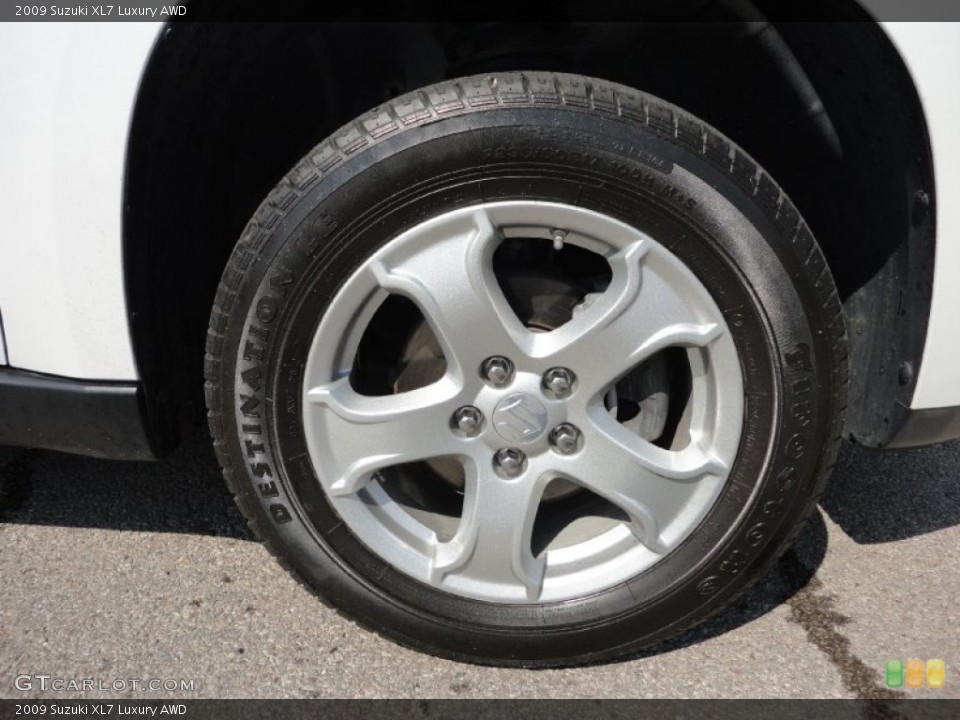 2009 Suzuki XL7 Luxury AWD Wheel and Tire Photo #52063916