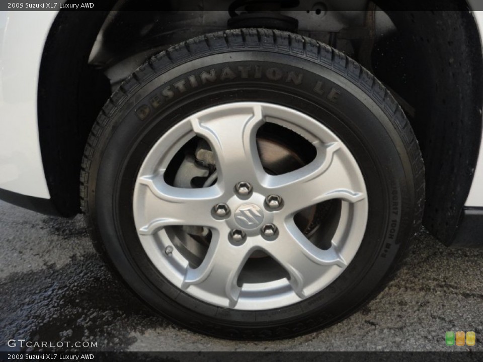 2009 Suzuki XL7 Luxury AWD Wheel and Tire Photo #52063931