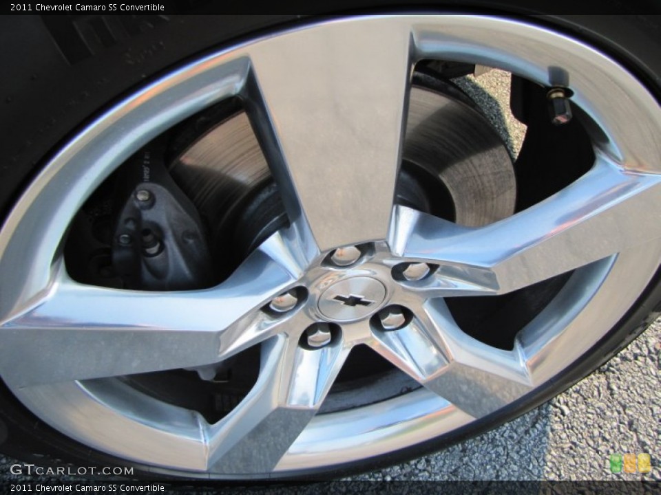 2011 Chevrolet Camaro SS Convertible Wheel and Tire Photo #52066118