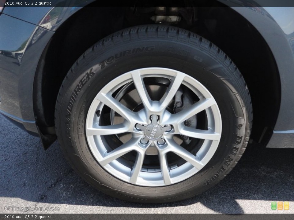 2010 Audi Q5 3.2 quattro Wheel and Tire Photo #52076657