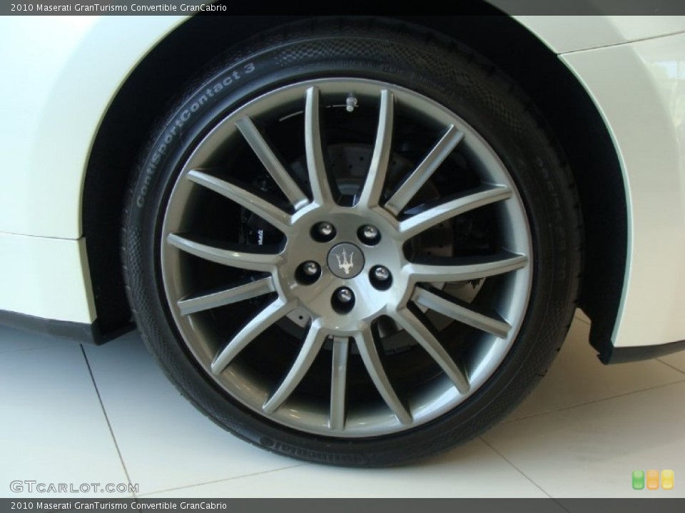 2010 Maserati GranTurismo Convertible GranCabrio Wheel and Tire Photo #52077113