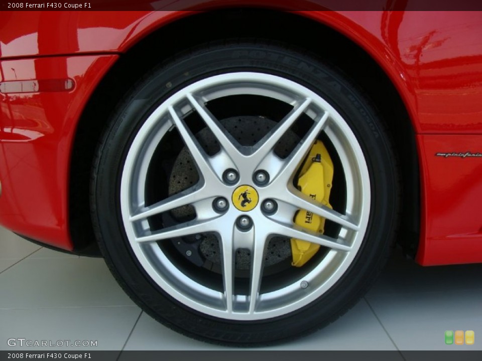 2008 Ferrari F430 Coupe F1 Wheel and Tire Photo #52077614