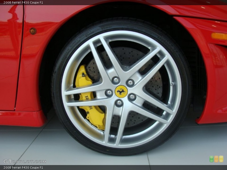 2008 Ferrari F430 Coupe F1 Wheel and Tire Photo #52077626