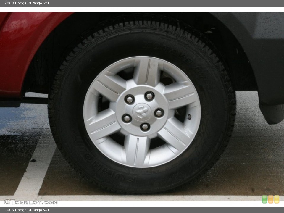 2008 Dodge Durango SXT Wheel and Tire Photo #52086188