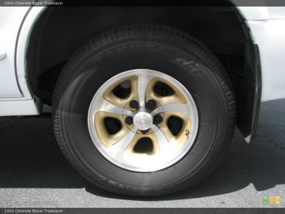 2000 Chevrolet Blazer Trailblazer Wheel and Tire Photo #52091579