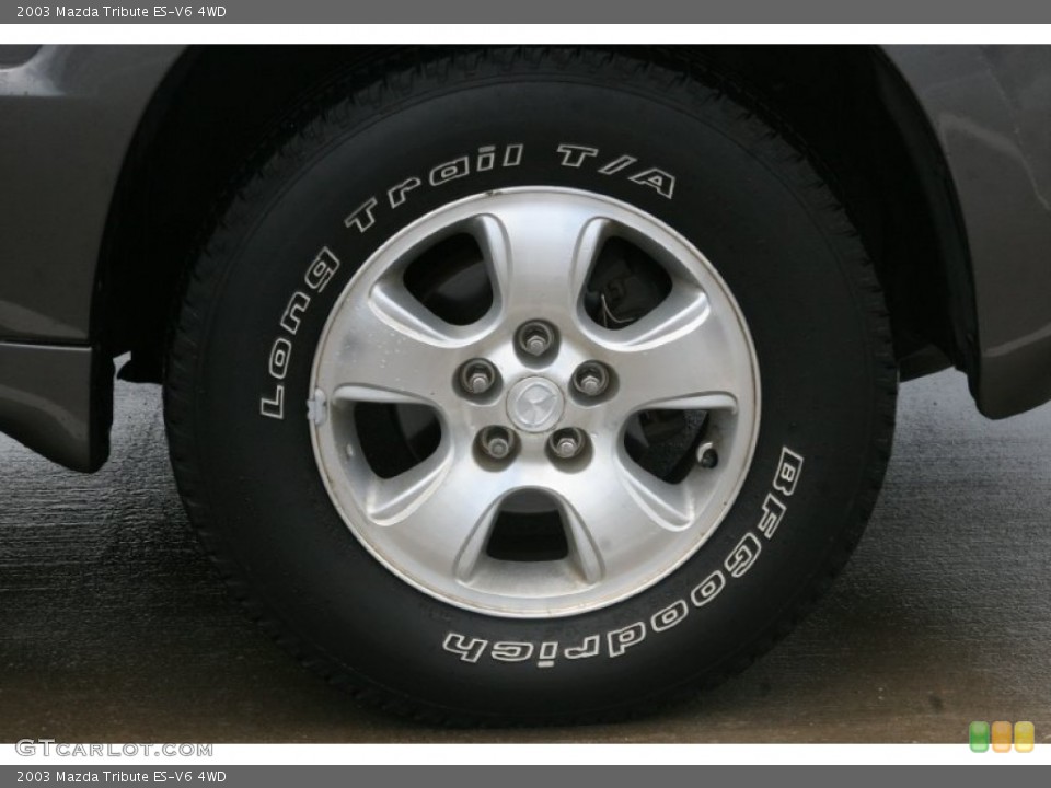 2003 Mazda Tribute ES-V6 4WD Wheel and Tire Photo #52092149